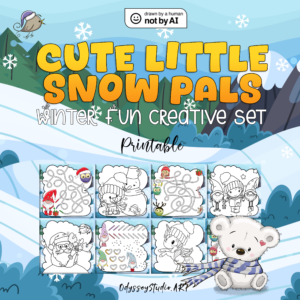 Cute Little Snow Pals