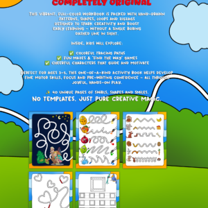 Creative Shapes & Patterns Tracing Workbook