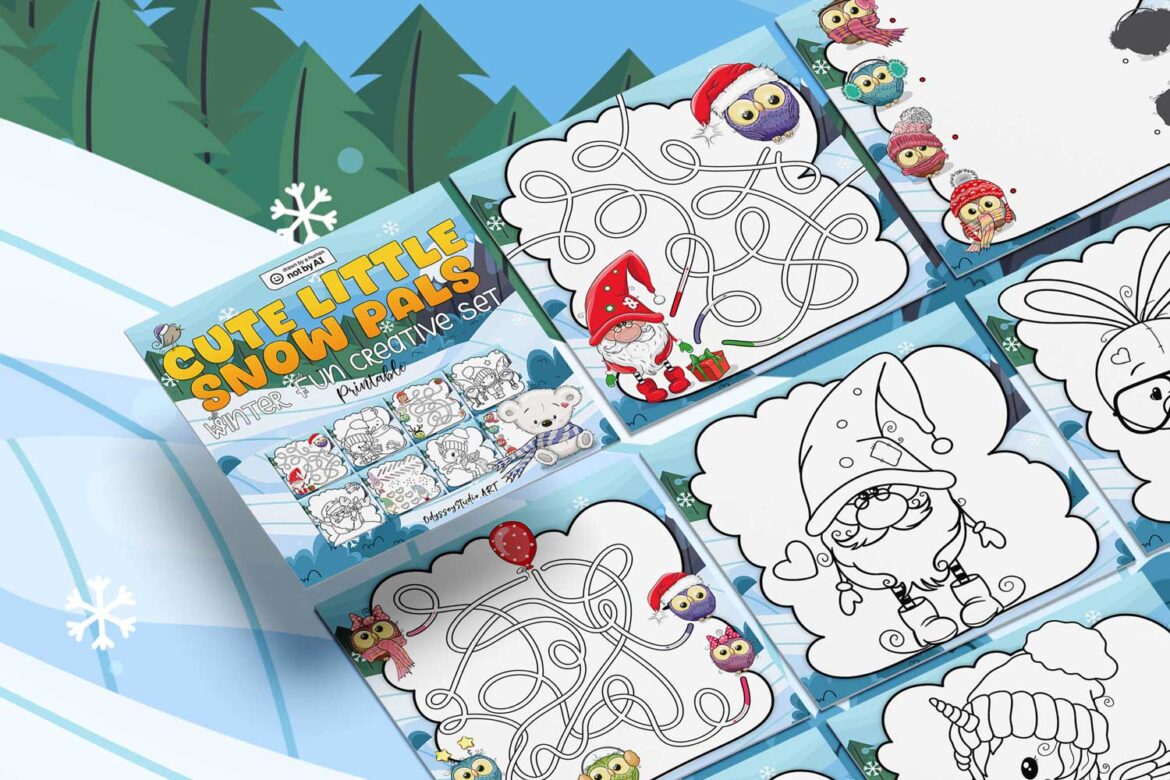 Cute Little Snow Pals