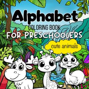 Alphabet Coloring Book for Preschoolers