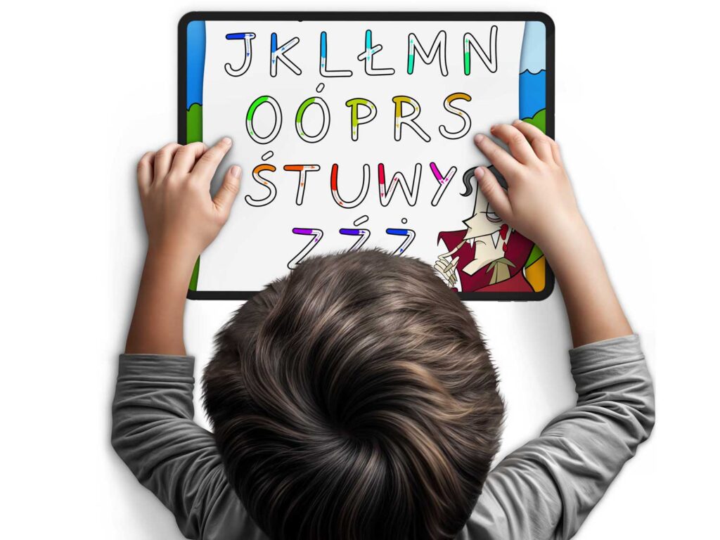 Using tablets to support fine motor development