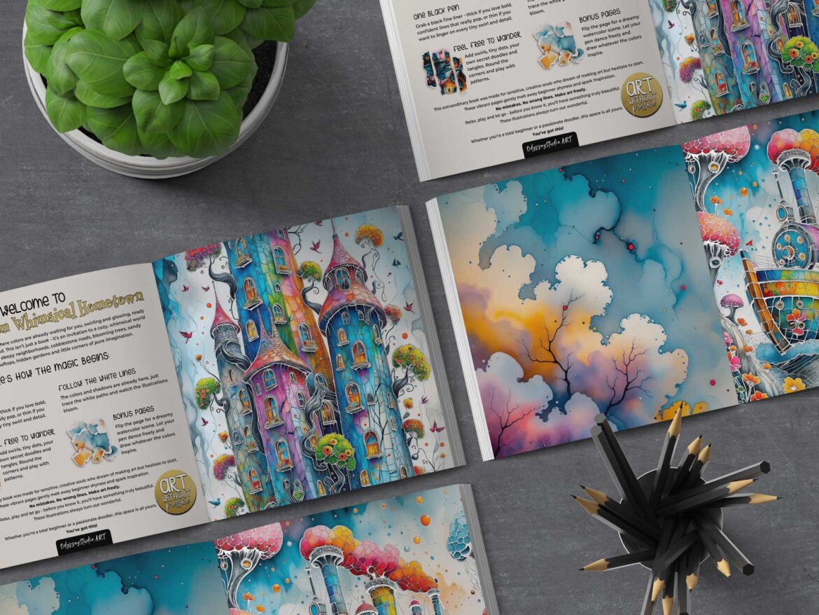 my-whimsical-hometown-reverse-coloring-book-for-adults-and-teens