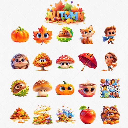 Autumn-Weather-Clipart-Four-Seasons-Weather-Clipart-Autumn