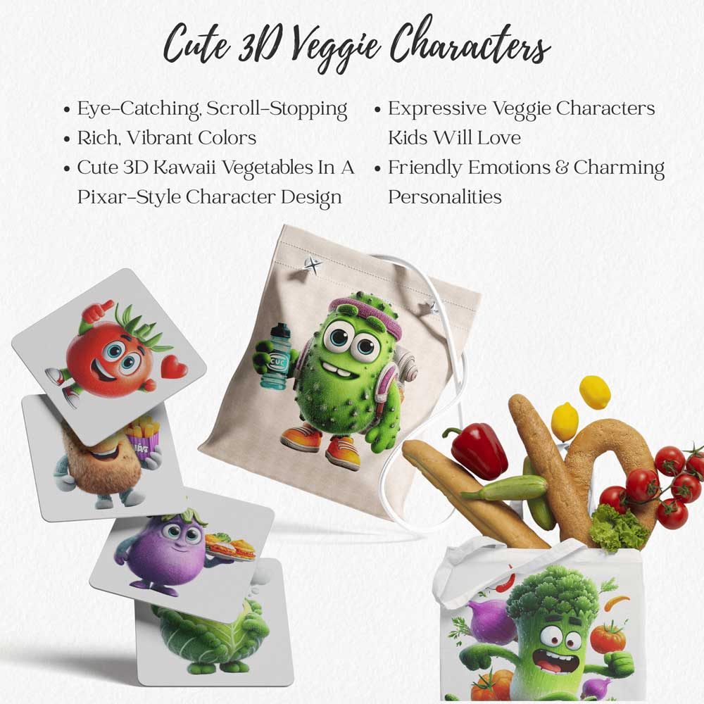 Cute-3D-Veggies-for-Kids-Cartoon-Clipart