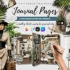 Vintage Travel Junk Journal Pages Printable