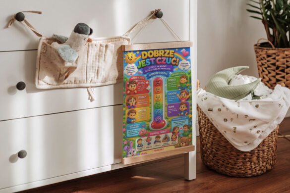 plakat-w-sypialni polish language for kids abroad